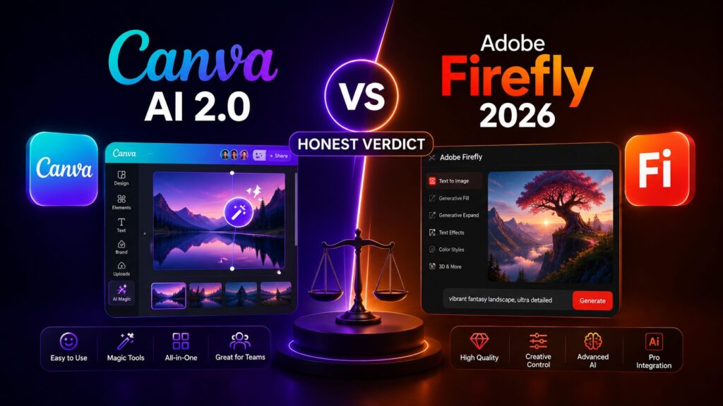 Canva AI 2.0 vs Adobe Firefly