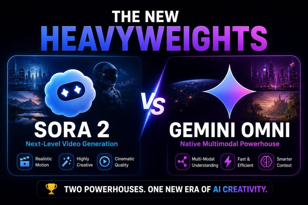 Sora 2 and Gemini Omni