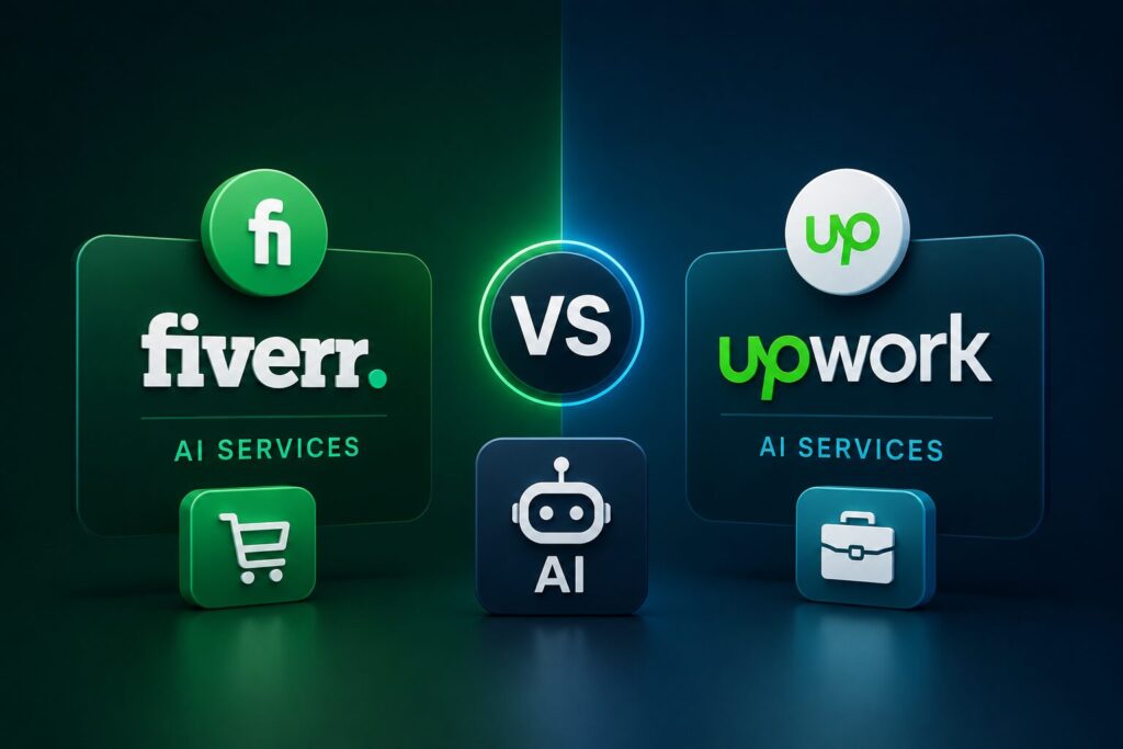 What Makes Fiverr vs Upwork AI Services Different 