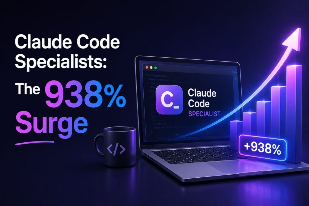 Claude Code Specialists The 938% Surge