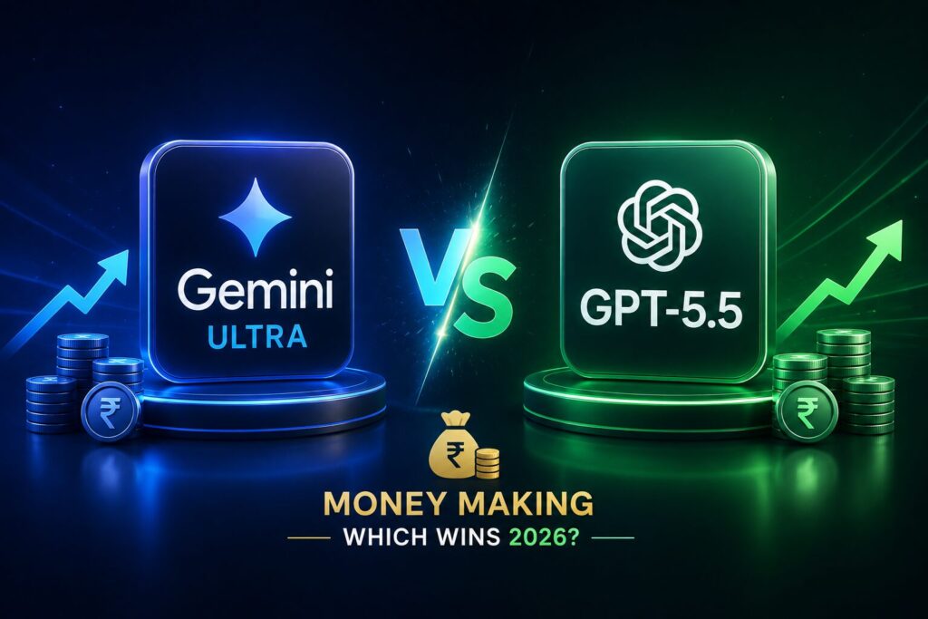 Gemini Ultra vs GPT 5.5 Money Making — Which Wins 2026