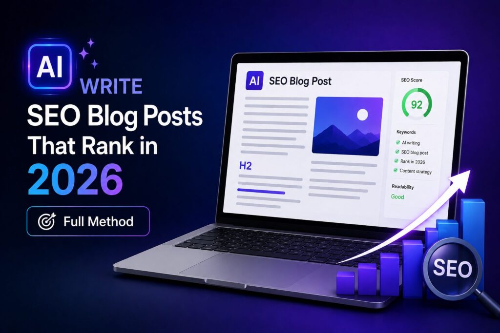 AI Write SEO Blog Posts That Rank