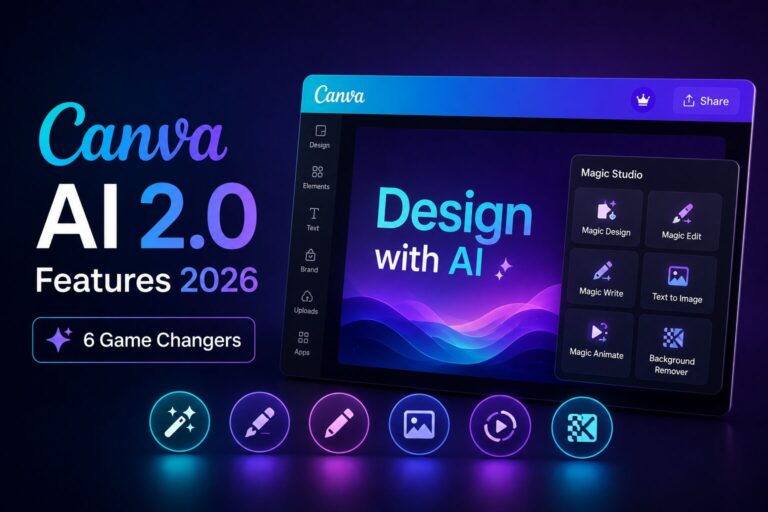 Canva AI 2.0 Features 2026 — 6 Game Changers