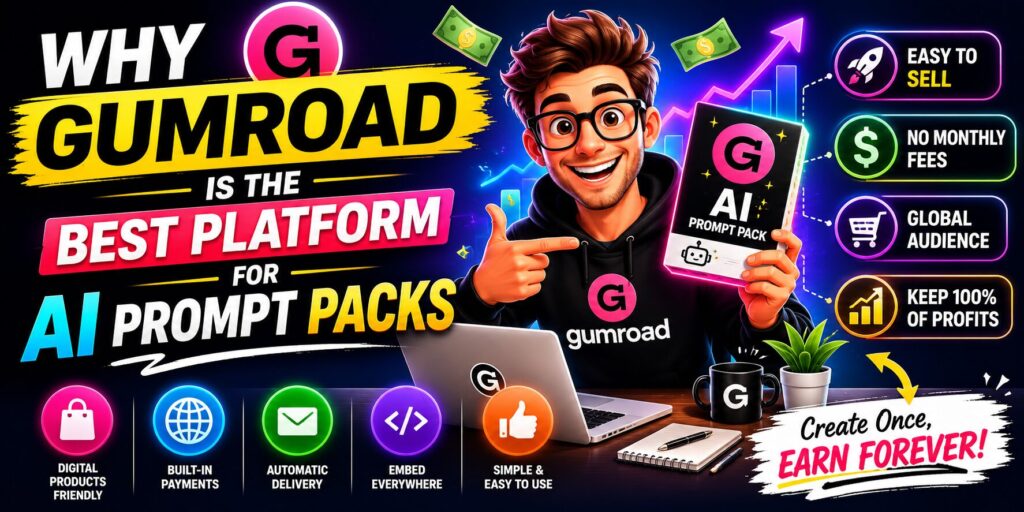 Why Gumroad Is the Best Platform for AI Prompt Packs