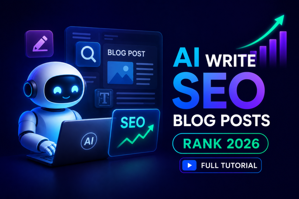AI Write SEO Blog Posts Rank 2026
