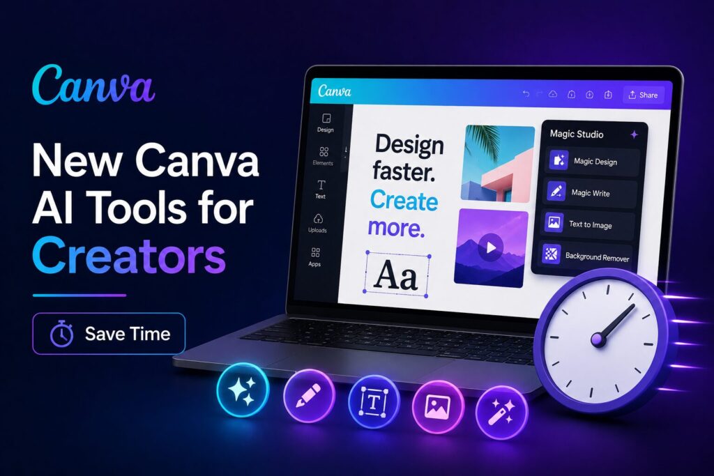 How These New Canva AI Tools for Creators Save Time