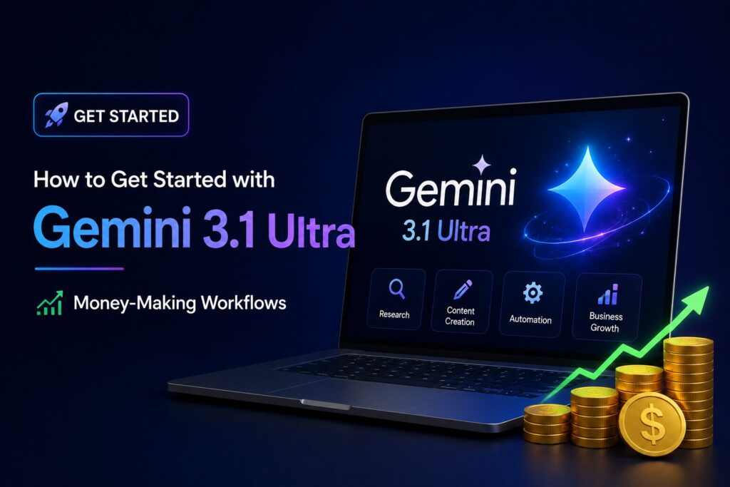How to Get Started with Gemini 3.1 Ultra Money Making Workflows