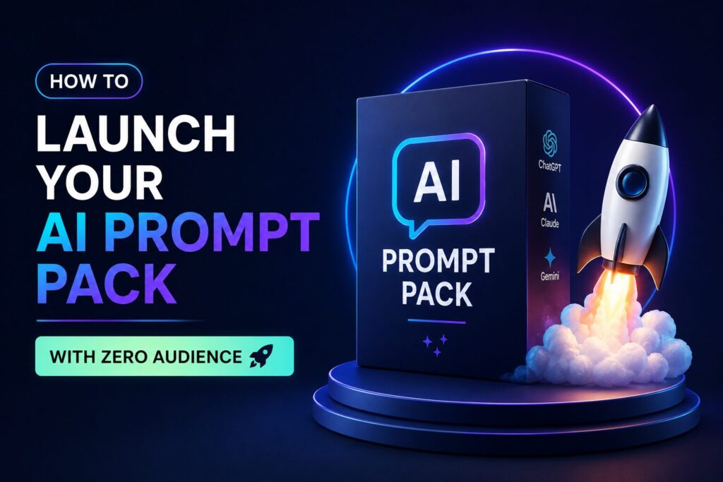 How to Launch Your AI Prompt Pack With Zero Audience