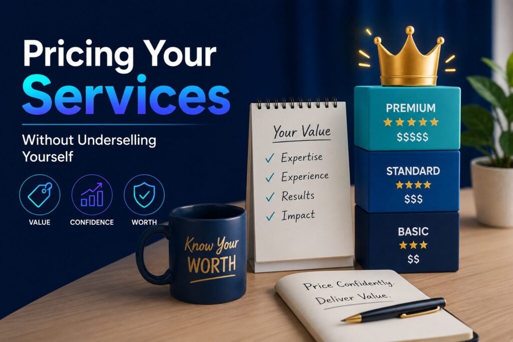 Pricing Your Services Without Underselling Yourself