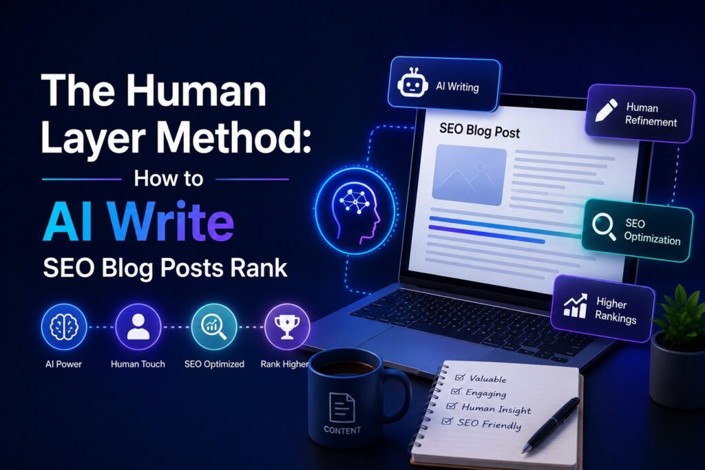 The Human Layer Method How to AI Write SEO Blog Posts Rank