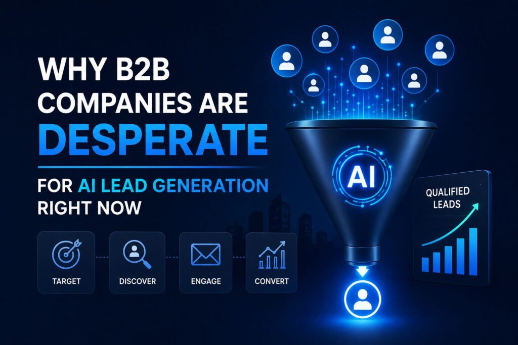 Why B2B Companies Are Desperate for AI Lead Generation Right Now