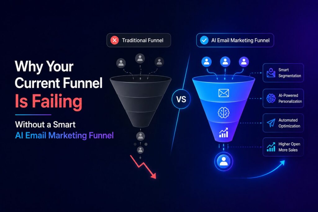 Why Your Current Funnel Is Failing Without a Smart AI Email Marketing Funnel