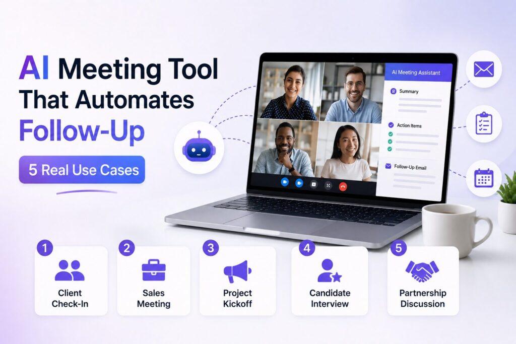 AI Meeting Tool That Automates Follow Up 5 Real Use Cases