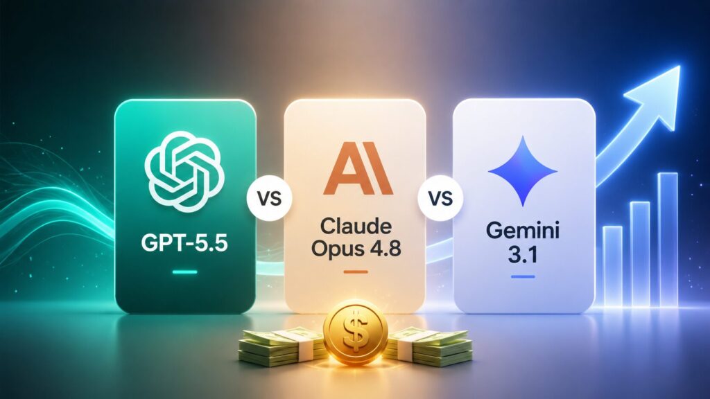 GPT-5.5 vs Claude Opus 4.8 vs Gemini 3.1