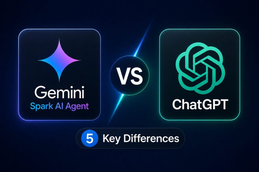 Gemini Spark AI Agent vs ChatGPT – 5 Key Differences