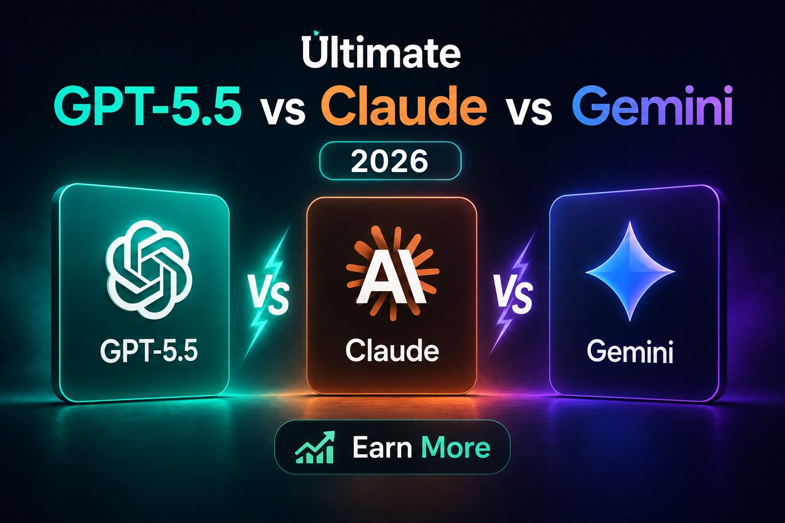 Ultimate GPT 5.5 vs Claude vs Gemini 2026 Earn More